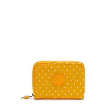 Portfele Kipling Money Love Printed Small Wallet Żółte | PL 1003OK